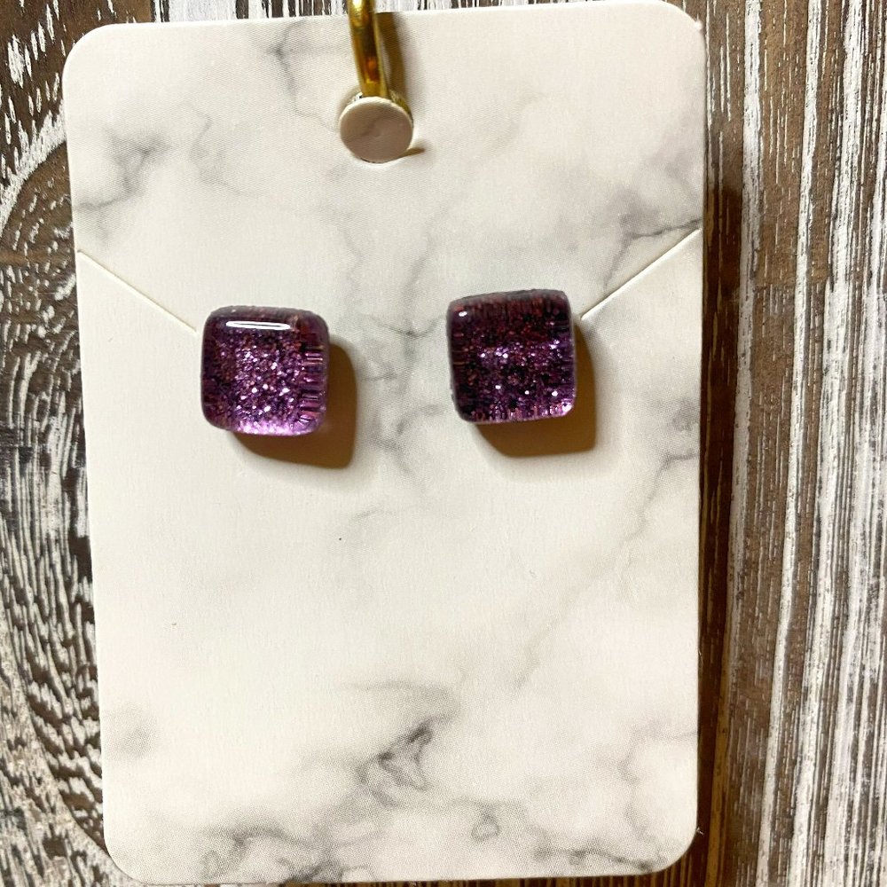 Purple Glitter Burst